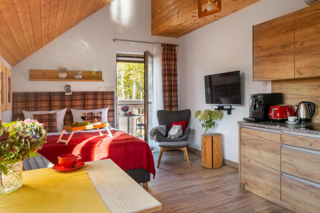 Apartamenty U Harrego II Przy Stawie Spa Klimatyzacja,Balkon,Sauna , Balia, Ogrod,Parking Kudowa-Zdroj Dış mekan fotoğraf
